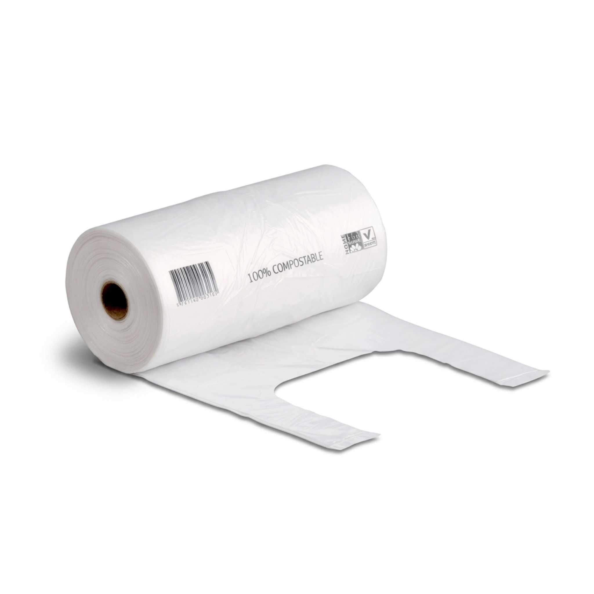 Biodegradable roll bags 5kg 120x500mm
