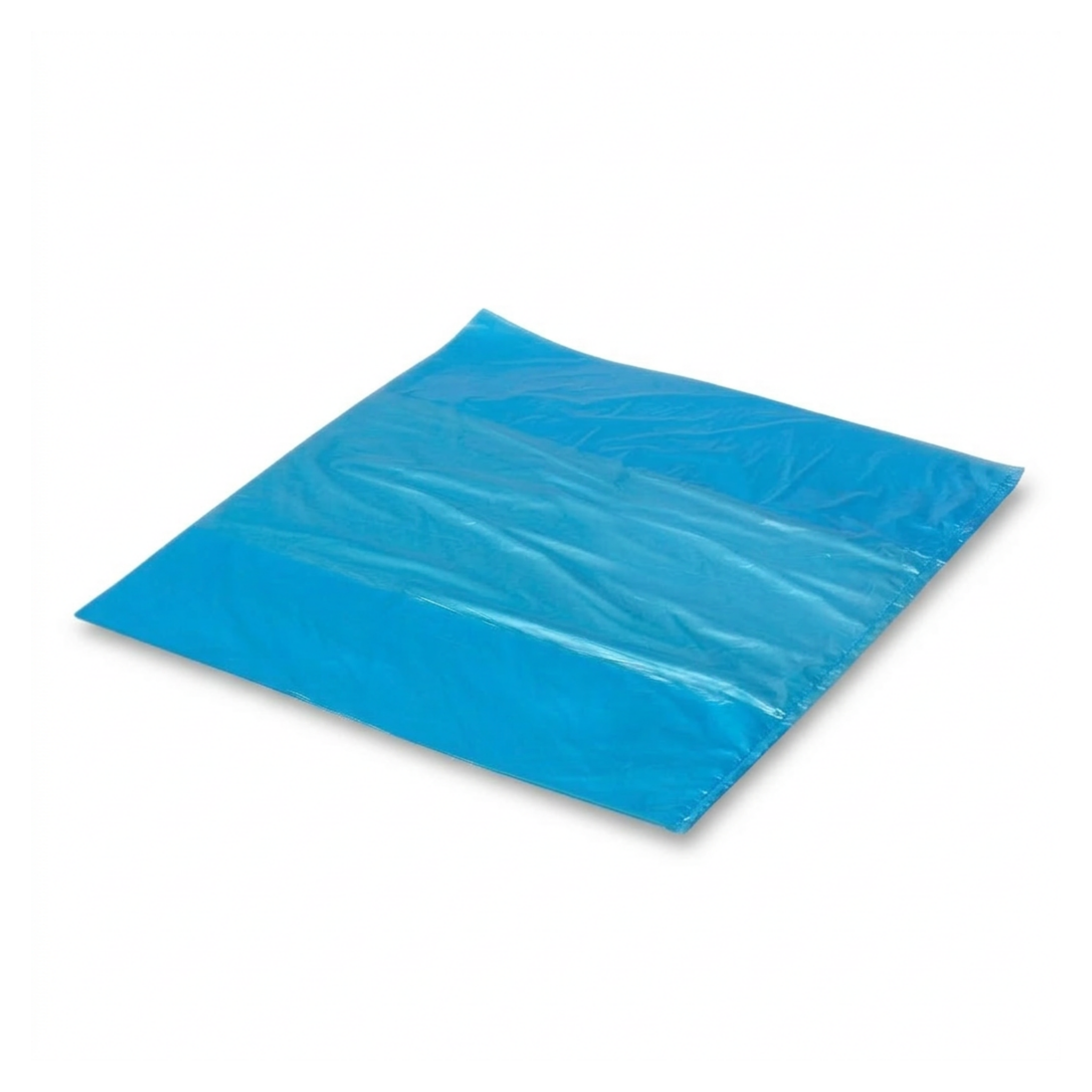 Blue plastic crate bag 600 450x650mm MDPE