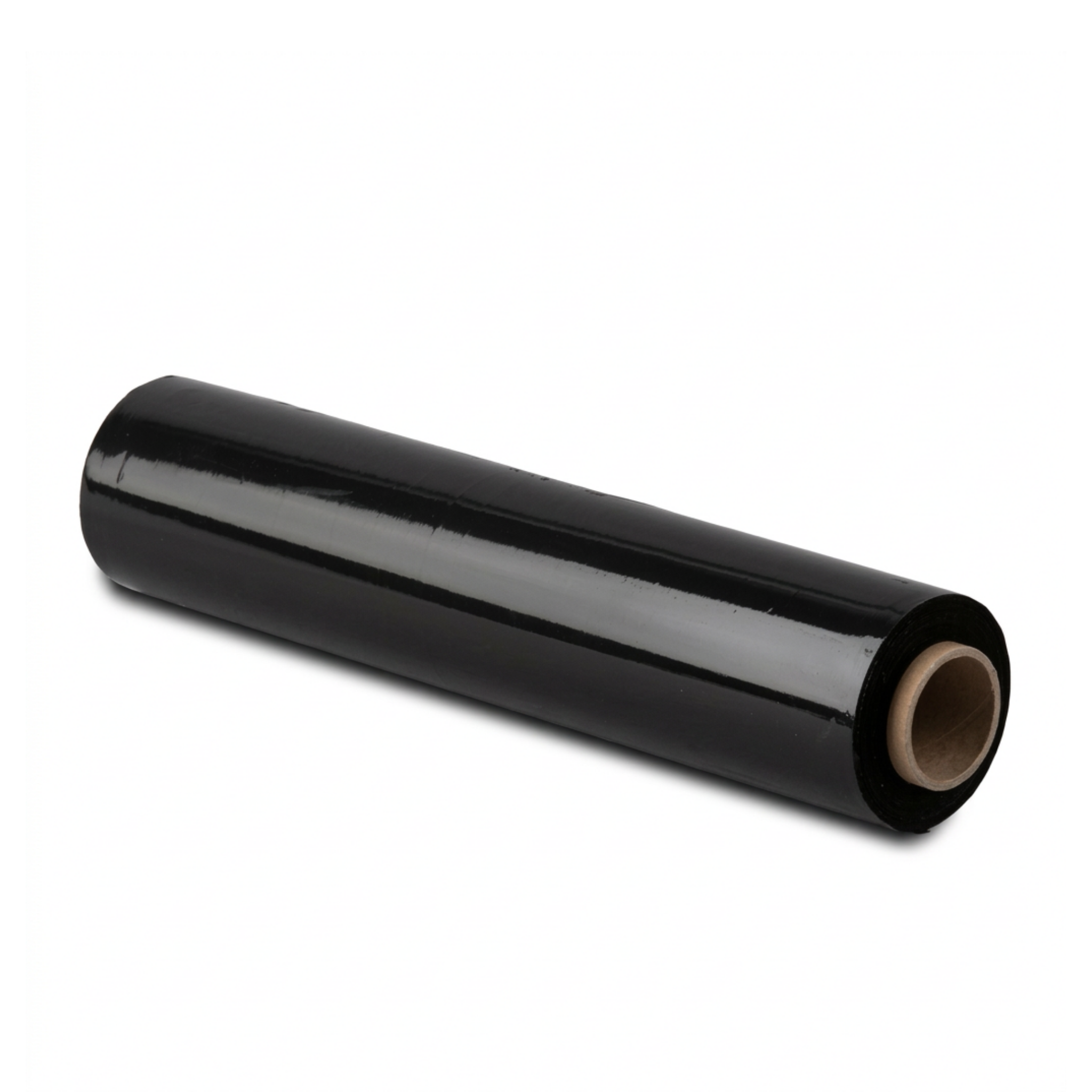 Black hand stretch film 450 mm 17 my LLDPE 1.75 kg roll