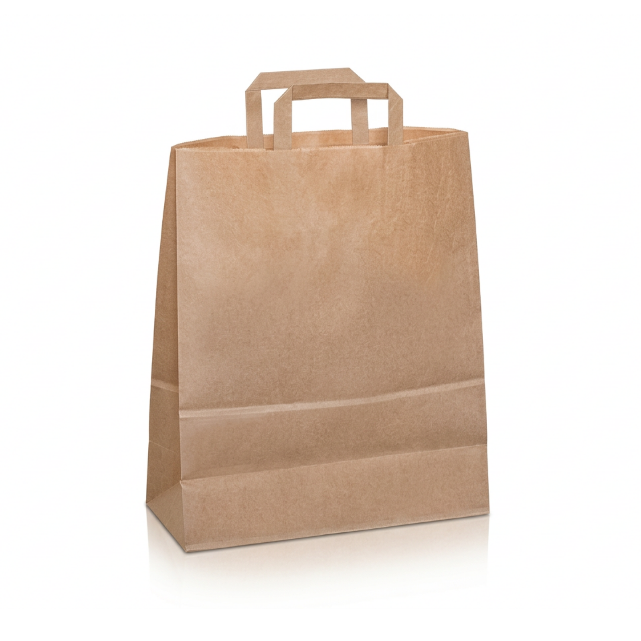 Paper carrier bag flat handle 260x170x280mm