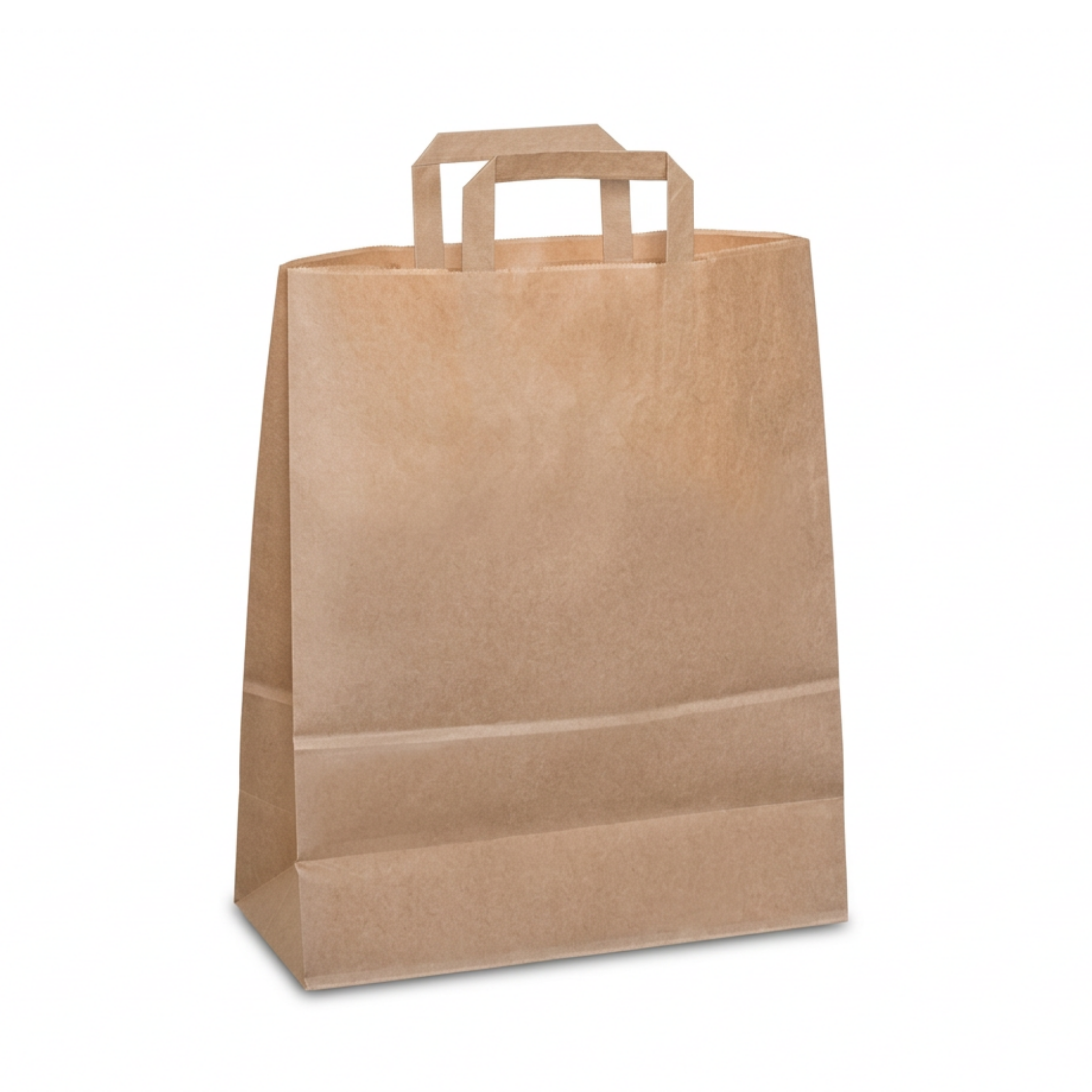Paper carrier bag flat handle 260x170x330mm