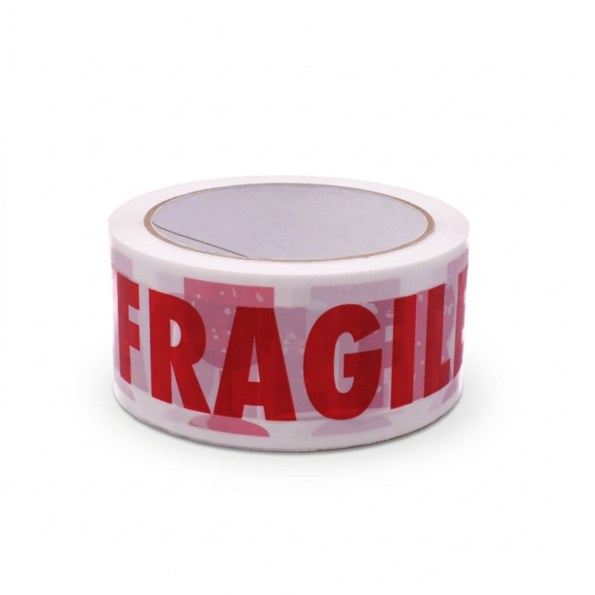 Packaging tape "Fragile" 48 mm x 66 m, white