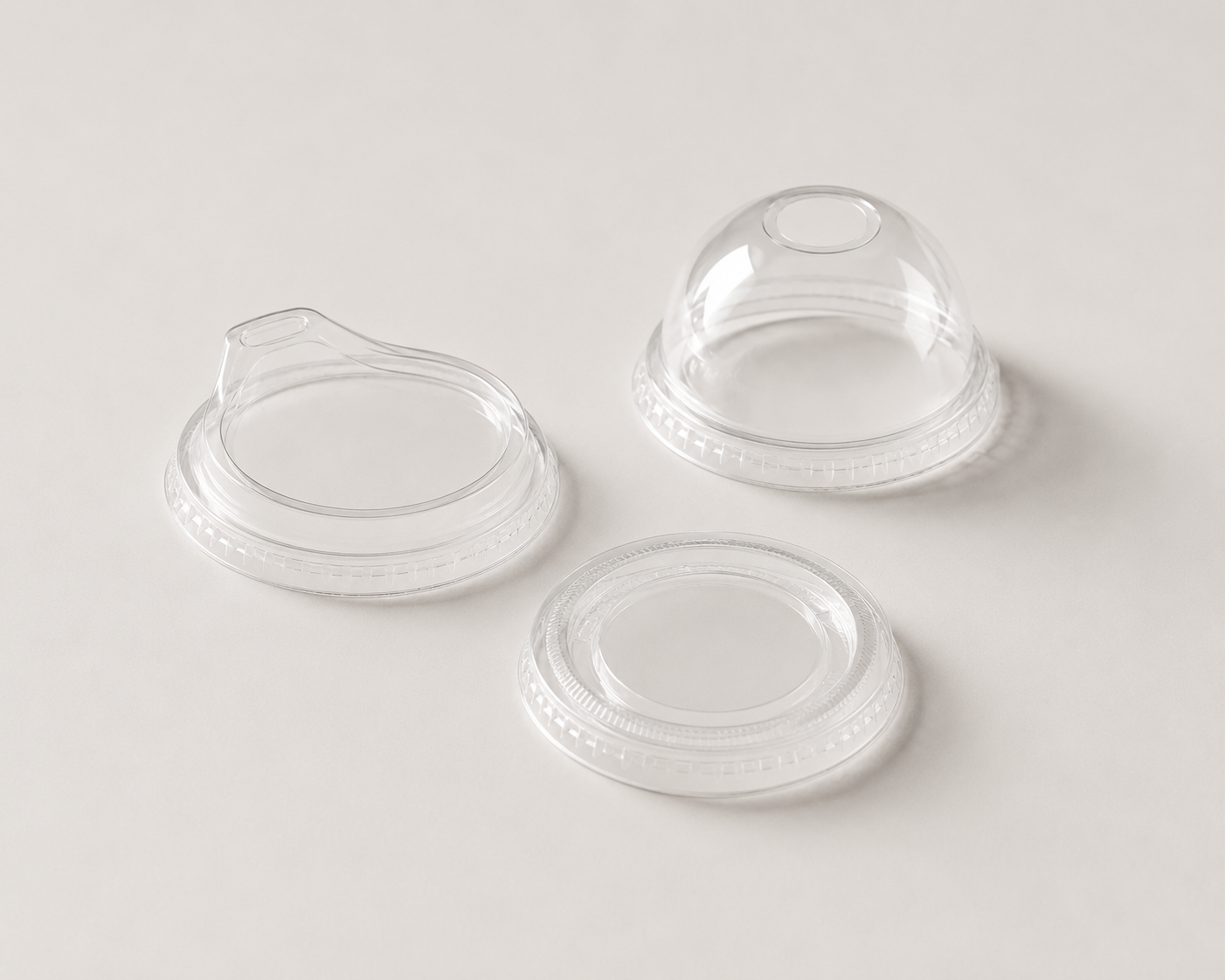 Cold cup lids, PET
