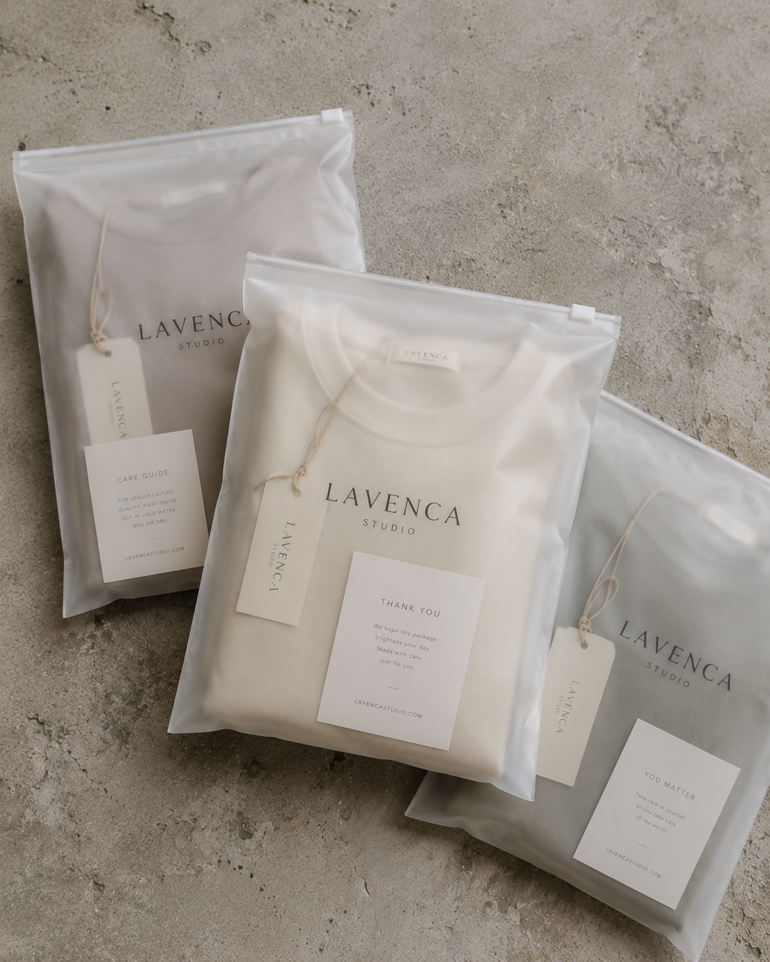 Custom Frosted Ziplock Mailer